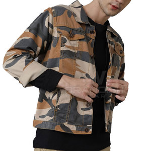 Chaqueta vaquera cómoda de nuevo diseño 2025 para hombre, servicios OEM, chaqueta vaquera de diseño personalizado de alta calidad para hombre - Product Image 2