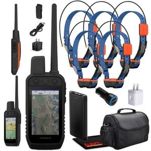 Système de suivi et d'entraînement portable 300 pour la chasse, lot avec 5 colliers pour chiens - Disponible - En stock - Product Image 1