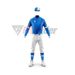 Uniformes de béisbol 2024 ligeros OEM Ropa deportiva de secado rápido El mejor diseño con conjuntos transpirables de material de poliéster - Product Image 3