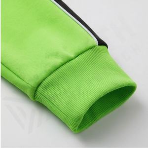 ชุดเซ็ตเสื้อฮู้ดดี้ผ้าฟลีซหนานุ่ม 100% ผ้าฝ้าย พร้อมกางเกงขายาวทรงบาน ชุดออกกำลังกายสำหรับผู้ชาย เหมาะสำหรับฟิตเนส ยิม และวิ่งจ๊อกกิ้ง - Product Image 6