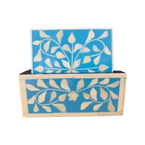 Dessous de verre incrustés d'os couleur personnalisée meilleur design Dessous de verre incrustés d'os au dernier design pour la cuisine à la maison Dessous de verre pour tasse à thé - Product Image 4