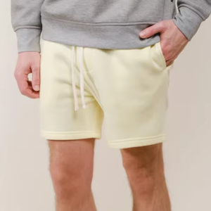 Shorts pour hommes en gros directement de l'usine, plusieurs options de couleurs, tissu confortable en coton et polyester avec cordon de serrage, fabrication sur mesure - Product Image 1