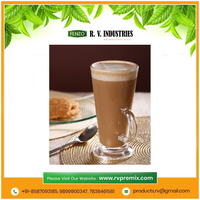 Vente en gros de pré-mélange de café à la vanille de qualité supérieure Fenzo, goût doux, poudre de cappuccino instantané, sucre, crème aromatisée, boîte de 1 kg emballée