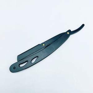 Venta al por mayor profesional de una sola hoja de acero inoxidable maquinilla de afeitar Manual logotipo personalizado cara cuerpo axila herramienta de afeitado sostenible - Product Image 4