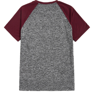 T-Shirt col rond pour hommes, couleur unie, manches courtes, Logo personnalisé brodé de haute qualité - Product Image 5