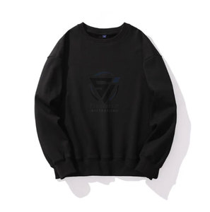 Varsity Letters Sweatshirt Parke <b>Crewneck</b> & Mock Neck 100% Cotton Unisex Hip Hop Style Spring Custom Logo - Product Image 2