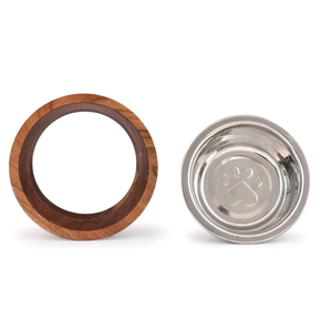 Venta caliente de cuencos para mascotas de acero inoxidable de primera calidad comederos de forma redonda para la venta de alimentos de agua de la India - Product Image 4