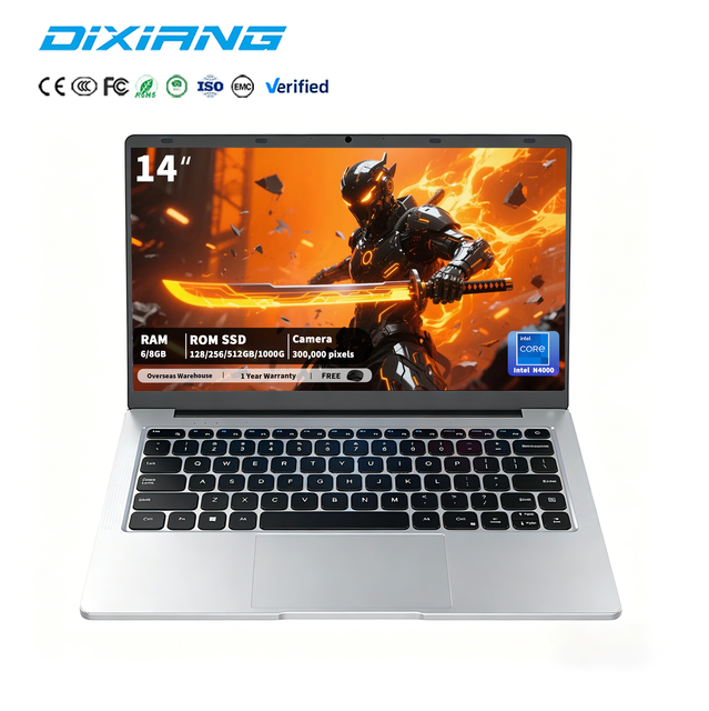 Cheapest Price Brand New Laptop N4000 14 Inch 6GB RAM 64GB 128GB 256GB 512GB 1TB SSD Win11 Pro Laptop Computer for Business