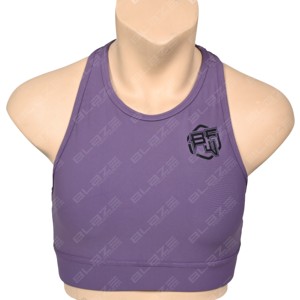 Tops cortos de Yoga con diseño frontal torcido y cuello redondo para mujer, sujetador de entrenamiento de gimnasio con espalda cruzada, sujetadores deportivos de Yoga para mujer, Fitness - Product Image 4