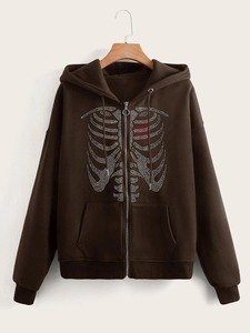 Sudadera con Capucha Personalizable de Felpa 100% Algodón Grueso, Estilo Vintage, con Logotipo y Colores Personalizables, Antibacteriana, para Hombre, Tallas Grandes - Product Image 2