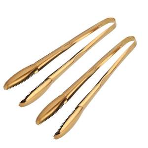 Durable Heavy <b>Weighted</b> Stainless Steel Ice Tongs Ideal For Restaurants Cafes <b>Bars</b> And Commercial Catering Setups - Product Image 6