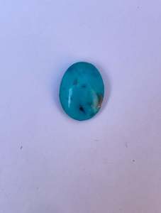 พลอยเทอร์ควอยซ์ธรรมชาติความหนาแน่นสูง 5.30 กะรัต ขนาด 12x16 มม. สีน้ำเงินเข้ม สวยงาม เหมาะสำหรับทำเครื่องประดับ จากอินเดีย - Product Image 3