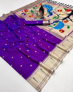 Karma paithani soie Top marchés de gros saree en Inde - Product Image 2