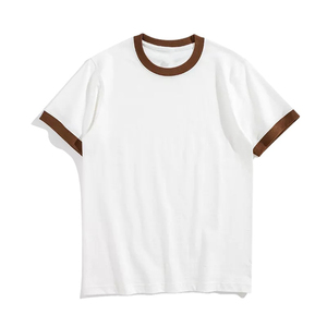 Camisetas de Material Suave y Transpirable al por Mayor, Camiseta con Cuello Redondo, Fabricante Personalizado, Camisetas con Cuello Redondo para Hombre - Product Image 3