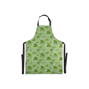 Delantal de cocina de material de algodón 100% estampado personalizado más vendido delantales de cocina a precio mayorista - Product Image 6