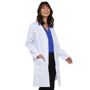 Dernières ventes en gros de blouses médicales personnalisées de haute qualité, fabrication OEM, style moderne, vêtements de travail pour médecins et infirmières - Product Image 3