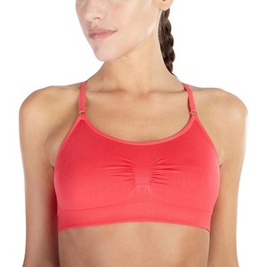 Sujetadores deportivos para mujer Sujetador deportivo personalizado de alta calidad para mujer Comodidad Entrenamiento Yoga Gimnasio Fitness Top Logotipo personalizado Ropa - Product Image 2
