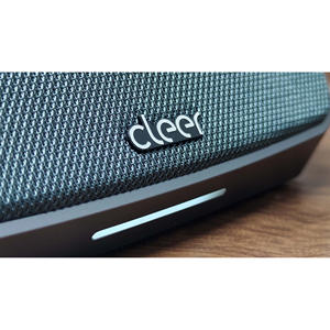 Haut-parleur Bluetooth gris résistant à l'eau portable avec option d'impression de logo personnalisée - Product Image 2