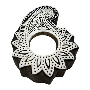 Handmade Eco-Friendly Wooden Pineapple-Shaped 2-Color Printed Block <b>Tealight</b> <b>Holder</b> (Without <b>Tealight</b> Candle) Festival - Product Image 3