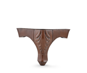 Pata de Mueble en Forma de T de Plástico Resistente con Diseño de Niebla de 14 cm, para Comedor, Hotel, Gabinete, Taller, Oficina en Casa, Fácil de Instalar - Product Image 1