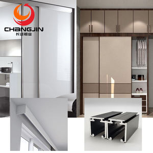 Rail de guidage premium en aluminium 6063 T5 pour systèmes de placards coulissants et de fenêtres avec accessoires <span class=keywords><strong>à</strong></span> roulettes - Product Image 5