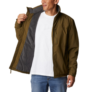 Men's Soft Shell Windproof Fleece Lining <b>Jacket</b> Waterproof Zipper Closure Sports Running & <b>Hiking</b> Windbreaker Coats - Product Image 6