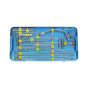 Juego de instrumentos de cirugía General ortopédica quirúrgica de acero inoxidable reutilizable de alta calidad con herramientas manuales - Product Image 5