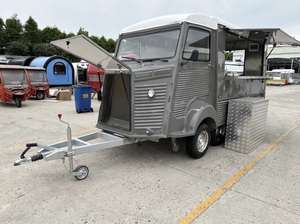 Citreon Style New Towable Food Truck Mobile Bar Ice Cream Cart Snack Food Hotdog Chips Fiberglass <b>Trailer</b> - Product Image 5