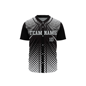 Camiseta de Béisbol Lisa Barata de Manga Corta OEM al por Mayor, Fabricante de Camisetas de Béisbol con Estampado por Sublimación - Product Image 5