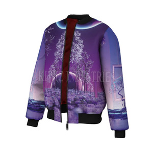 High Quality <b>Men's</b> <b>Lightweight</b> Sublimation <b>Jacket</b> New Outdoor Drawstring Sublimation <b>Jacket</b> - Product Image 3