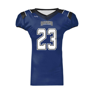 Camiseta de fútbol americano personalizada de fábrica de Pakistán para hombre, transpirable de alta intensidad con técnicas impresas de manga corta - Product Image 1