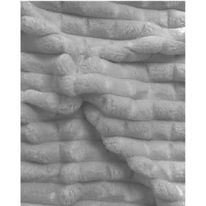 Cubrecama Individual Moderno de Lana Merino, Color Gris, Bordado, Liso, para Hogar u Hoteles, Peso Personalizable - Product Image 2