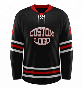 Maillot de hockey sur glace personnalisé, uniforme sublimé, tissu polyester respirant à séchage rapide, impression durable, vêtements d'équipe 2025 - Product Image 6