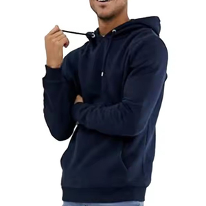 500 Gsm coton de haute qualité épais blanc plaine poids lourd pull à capuche sans ficelle unisexe Logo personnalisé grande taille hommes sweats à capuche - Product Image 5