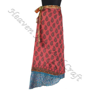 Playa Vintage seda mágica tamaño largo abrigo Halter tubo Vintage seda magia 36 "longitud Sarong Pareo Wrap Falda tubo vestido mujeres - Product Image 2