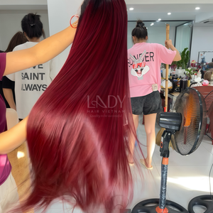 Plus haute qualité belles perruques vrais cheveux humains 100% vietnamien cheveux humains os droite personnaliser couleur fermeture perruque 2025 - Product Image 4