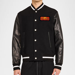 Nuevas chaquetas de béisbol cortavientos para hombre 2025, moda de invierno, chaqueta de Lettermen de manga delgada para hombre - Product Image 4