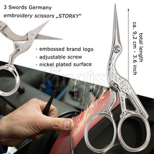 Tijeras de Bordado de Acero Inoxidable, Herramienta de Recorte Detallado para Hilos de Bordado y Trabajos de Puntada - Product Image 5