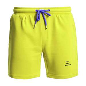 Pantalones cortos deportivos informales para hombre, pantalones cortos de lana de algodón cómodos de alta calidad con cintura elástica, precio al por mayor, pantalones cortos de lana sólida - Product Image 1