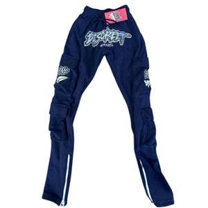 Pantalones de chándal de lana de algodón unisex de alta calidad personalizados de talla grande estilo de invierno informal para hombres y mujeres - Product Image 4