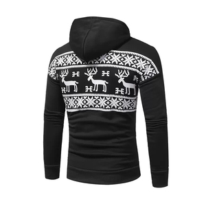 New Winter Christmas Hoodies Unisex 100% Cotton Fleece Eco-Friendly Breathable Fashion Streetwear Sweatshirts - Product Image 2