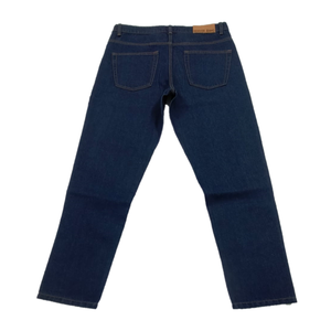 Pantalon en denim Service OEM Jean bleu délavé moyen extensible 12 OZ Ceinture Selvedge Pantalon slim pour homme Baggy BD Pantalon en jean pas cher - Product Image 5