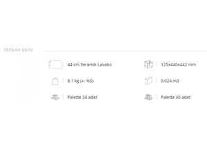 Lavabo ovale monotrou pour comptoir en céramique moderne de qualité supérieure pour hôtel Garantie de 2 ans d'origine turque - Product Image 3