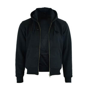 Sweat à capuche zippé pour homme, design personnalisé, solide, décontracté, hiver, poche, 100% coton, polaire, séchage rapide, respirant, haute qualité, léger - Product Image 2