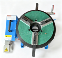 Mandrin de soudage manuel à 3 mors, positionneur métallique 400 mm, fixation stable pour soudage circonférentiel de réservoirs cylindriques