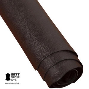 ¡Genuino 1,1-1,3 MM Premium Grade OEM! Cuero de vaca de corteza negra de grano completo para falda, zapatos artesanales, cinturones, clientes de confianza - Product Image 3