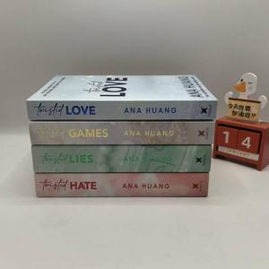 Ana Huang's Twisted Series 4 Livre Collection Set Popular Romance Novel Paperback Edition Wholesale Bulk Supply - Product Image 1