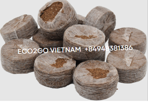 เม็ดมะพร้าวอัดเม็ดสำหรับปลูกพืชและเมล็ดมะพร้าวสกัดจากผู้ผลิต Eco2go เวียดนามเม็ดมะพร้าวธรรมชาติและออร์แกนิก - Product Image 3