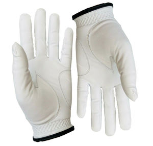 Guantes de golf masculinos de calidad superior al por mayor mano izquierda/derecha coloridos Cabretta piel de oveja antideslizantes de secado rápido empuñaduras personalizadas - Product Image 4