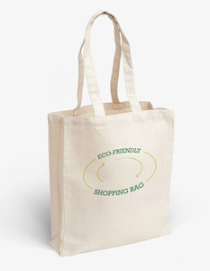 Custom Logo Printed Recycled Reusable Eco Friendly Cotton Canvas Grocery Shopping Tote <b>Bag</b> Wholesale Factory Direct OEM - Product Image 6